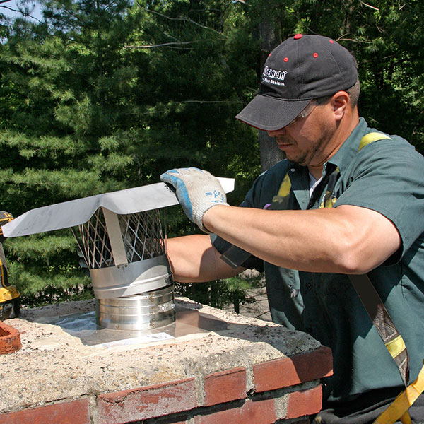 Chimney leak repairs Chimney caps, covers, crowns and and masonry in Heath OH & Columbus OH