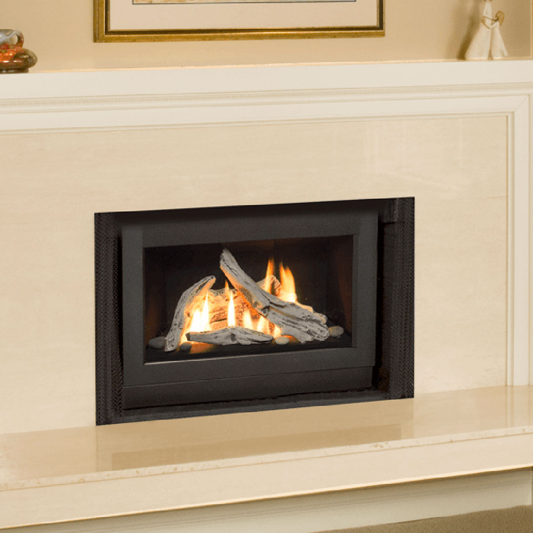 Install a new gas burning fireplace insert in Newark OH & Dublin OH