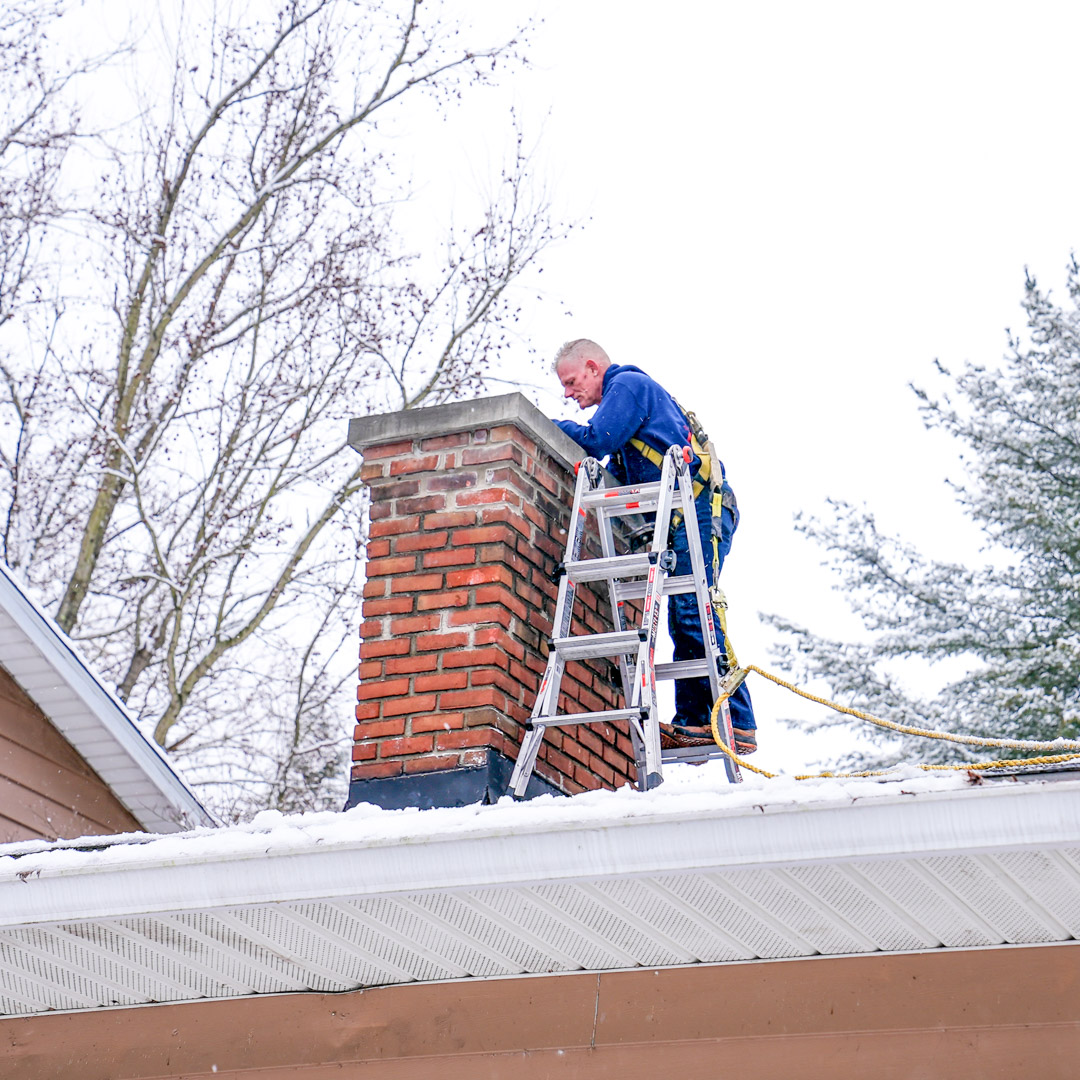 chimney inspection in Hebron