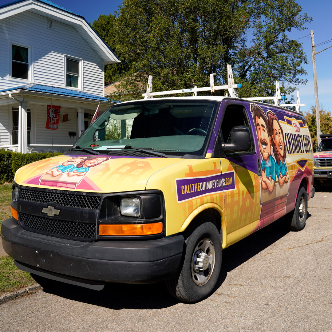 Installing new chimney caps and more in Columbus & Canal Winchester, OH