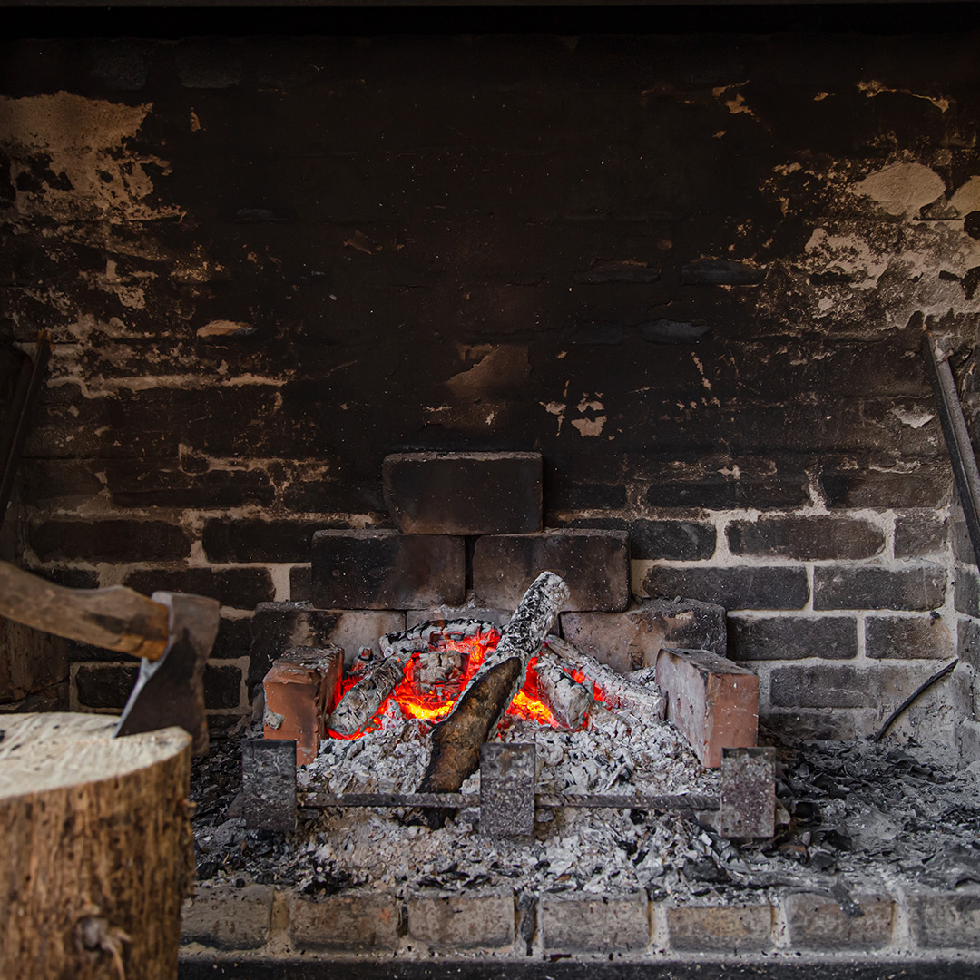 Creative uses for fireplace ashes in Sunbury OH