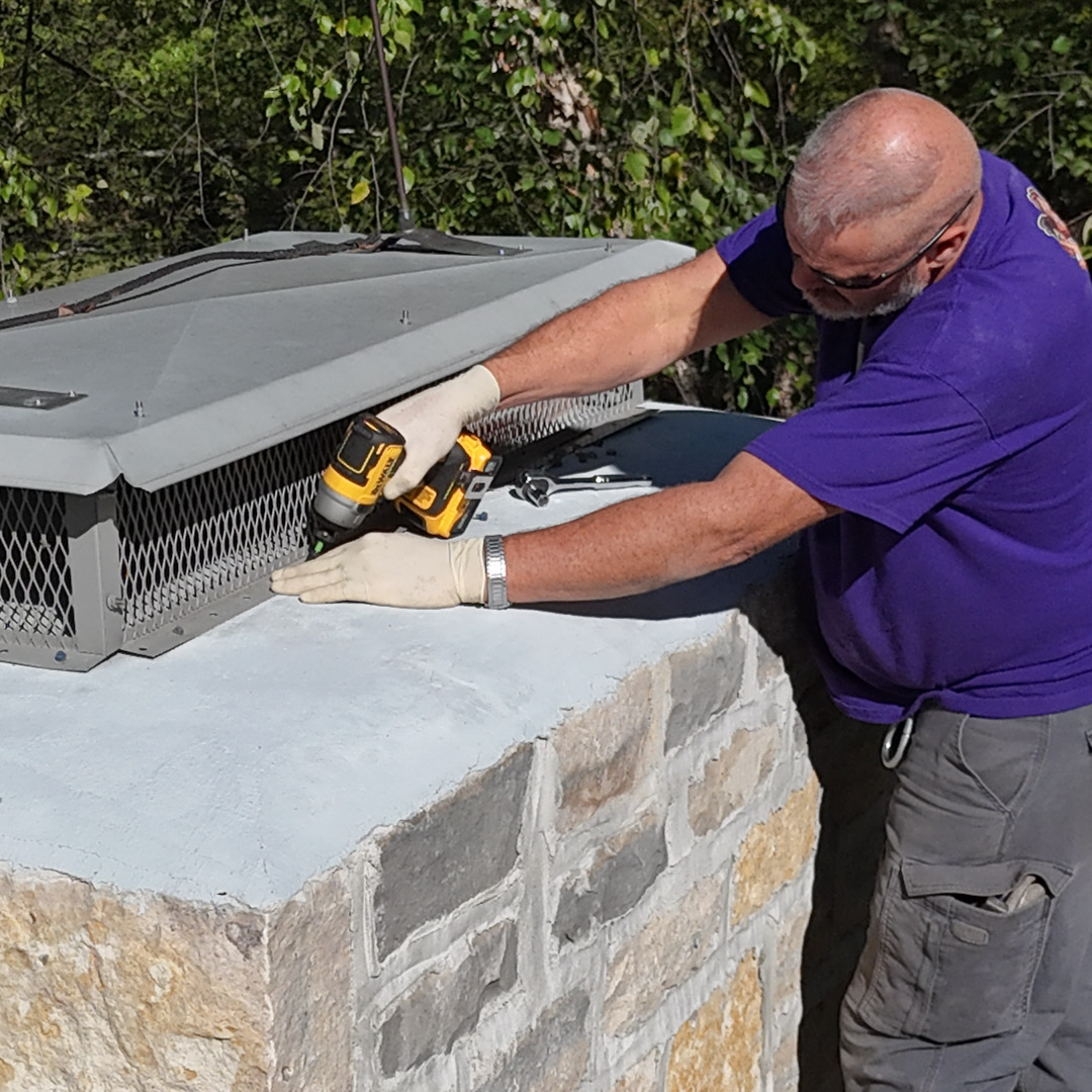 chimney cap repair Galena, OH