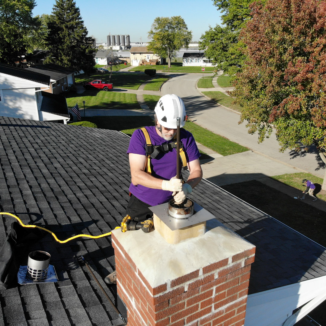 professional chimney sweep in Powell, OH