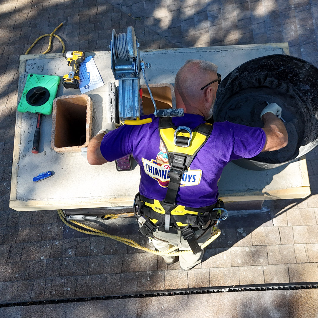 Heatshield chimney liner system in Sunbury, OH