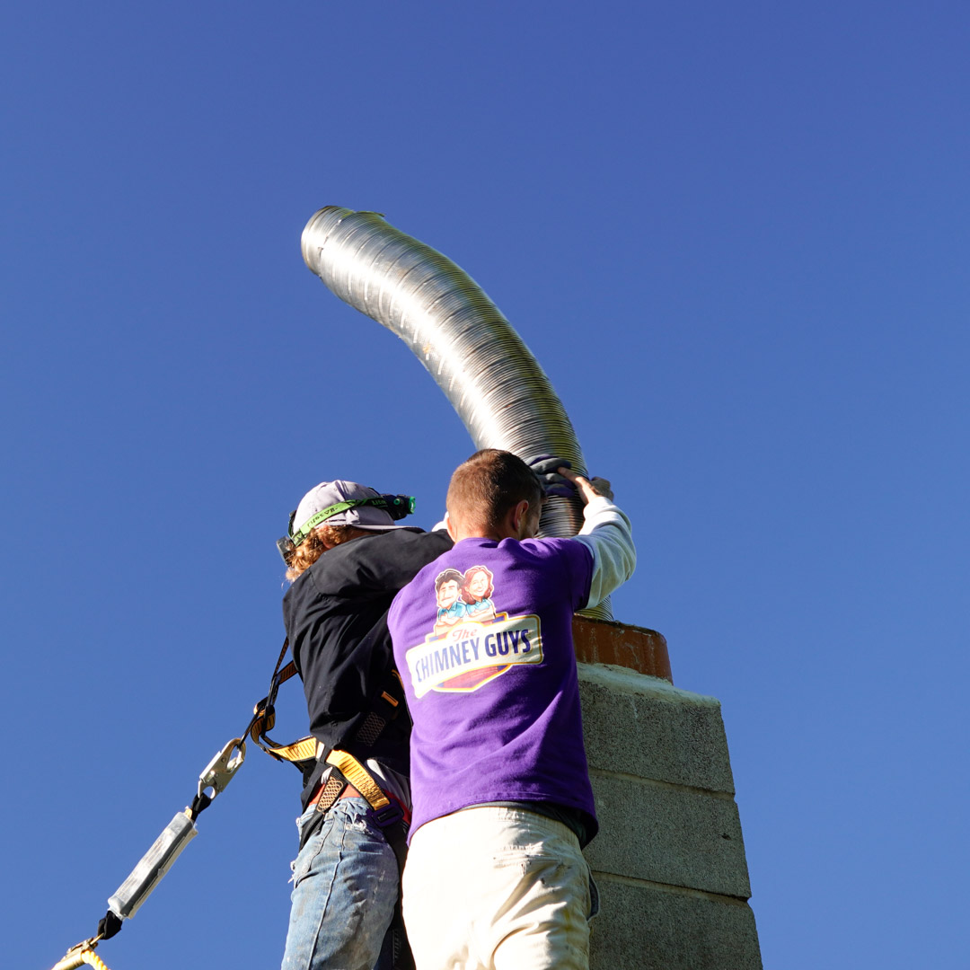 chimney liner installation in Powell, OH