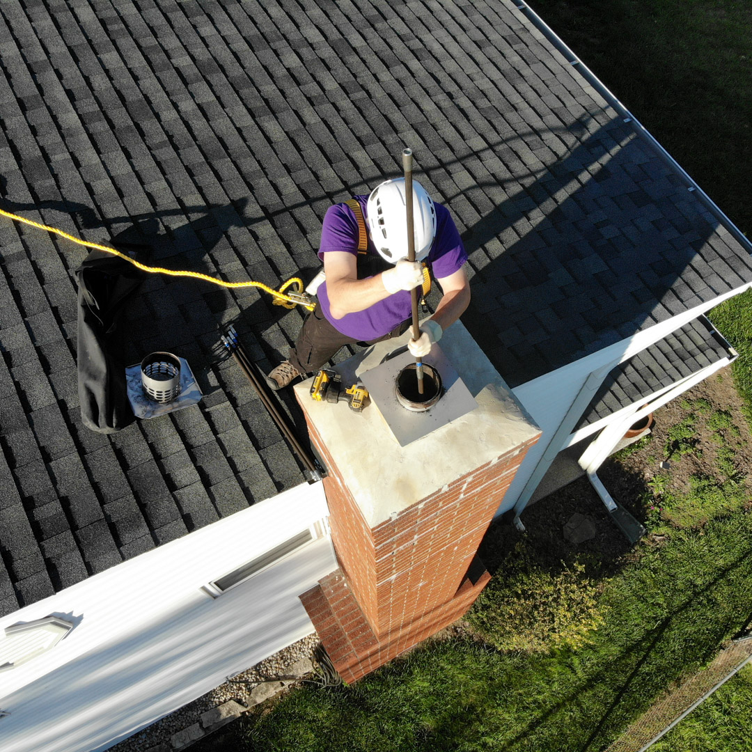 chimney cleaning in Sunbury, OH