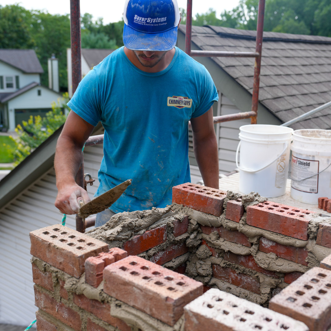 Chimney Masonry repairs in Granville OH
